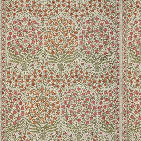 LEE JOFA 2017108.924.0 SAMEERA SPICE/BERRY Fabric - Eade's Wallpaper