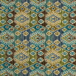 LEE JOFA 2017124.536.0 BISTI VELVET TEAL/FOREST Fabric - Eade's Wallpaper