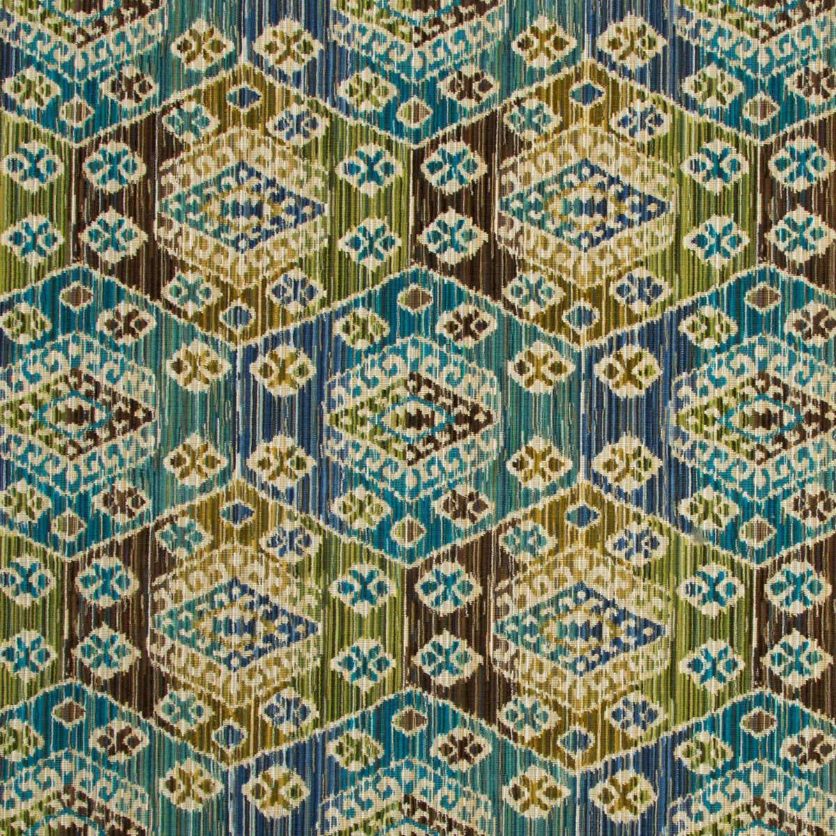 LEE JOFA 2017124.536.0 BISTI VELVET TEAL/FOREST Fabric - Eade's Wallpaper