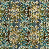 LEE JOFA 2017124.536.0 BISTI VELVET TEAL/FOREST Fabric - Eade's Wallpaper