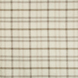 LEE JOFA 2017125.116.0 FANNIN PLAID STONE/MINK Fabric - Eade's Wallpaper
