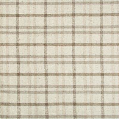 LEE JOFA 2017125.116.0 FANNIN PLAID STONE/MINK Fabric - Eade's Wallpaper