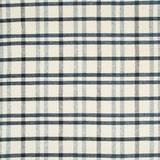 LEE JOFA 2017125.515.0 FANNIN PLAID BLUE/NAVY Fabric - Eade's Wallpaper