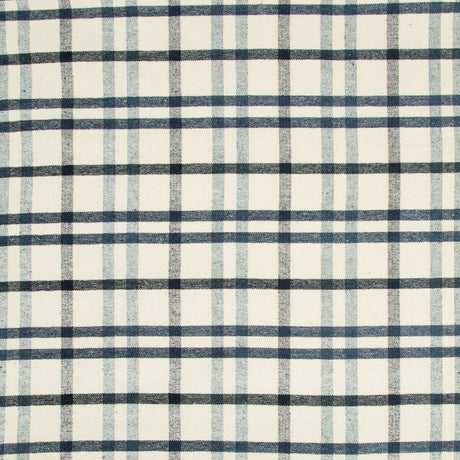 LEE JOFA 2017125.515.0 FANNIN PLAID BLUE/NAVY Fabric - Eade's Wallpaper