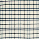 LEE JOFA 2017125.515.0 FANNIN PLAID BLUE/NAVY Fabric - Eade's Wallpaper