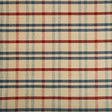 LEE JOFA 2017125.519.0 FANNIN PLAID RUBY/NAVY Fabric - Eade's Wallpaper