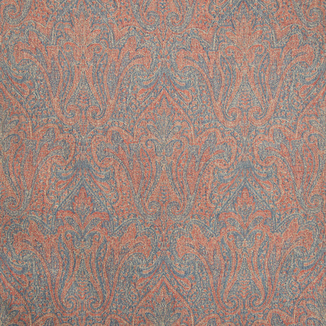 LEE JOFA 2017126.519.0 TOCCOA PAISLEY RUBY/BLUE Fabric - Eade's Wallpaper
