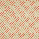 LEE JOFA 2017130.923.0 VERBIER DIAMOND JADE/RED Fabric - Eade's Wallpaper