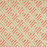 LEE JOFA 2017130.923.0 VERBIER DIAMOND JADE/RED Fabric - Eade's Wallpaper