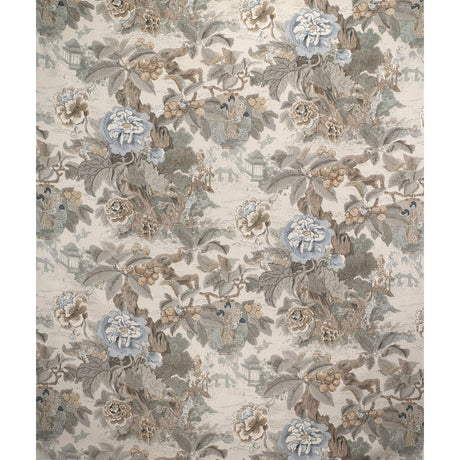 LEE JOFA 2017141.116.0 CHINESE LANTERN II PEBBLE Fabric - Eade's Wallpaper