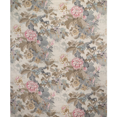 LEE JOFA 2017141.117.0 CHINESE LANTERN II PETAL/STONE Fabric - Eade's Wallpaper