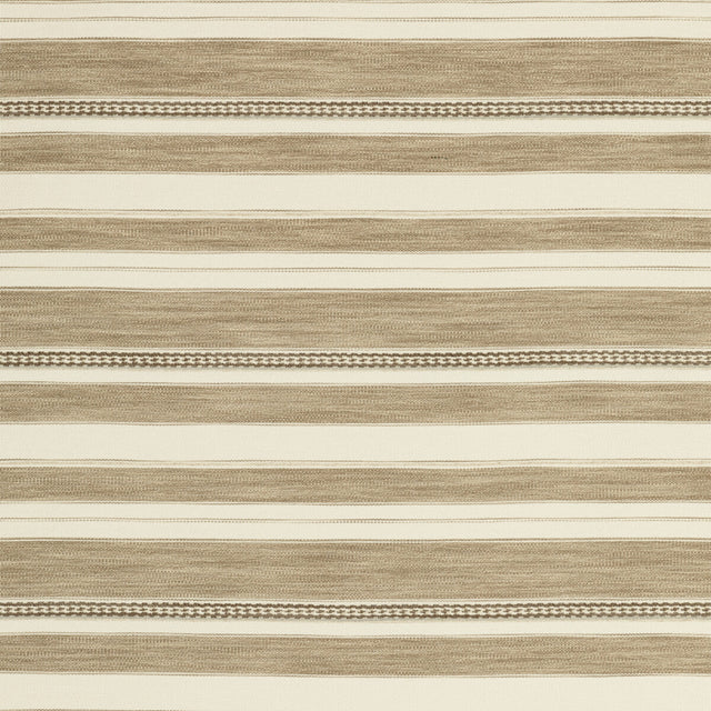LEE JOFA 2017143.116.0 ENTOTO STRIPE IVORY/FLAX Fabric - Eade's Wallpaper