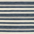 LEE JOFA 2017143.501.0 ENTOTO STRIPE MARINE/IVORY Fabric - Eade's Wallpaper