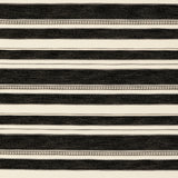 LEE JOFA 2017143.811.0 ENTOTO STRIPE IVORY/BLACK Fabric - Eade's Wallpaper