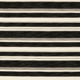 LEE JOFA 2017143.811.0 ENTOTO STRIPE IVORY/BLACK Fabric - Eade's Wallpaper