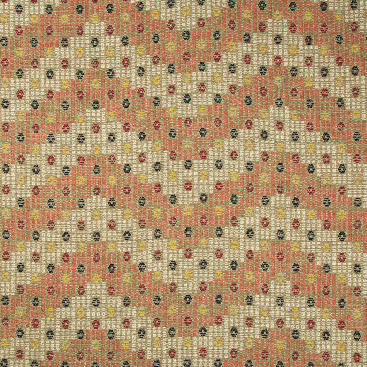 LEE JOFA 2017145.695.0 ADDIS ABABA BEIGE/MULTI Fabric - Eade's Wallpaper