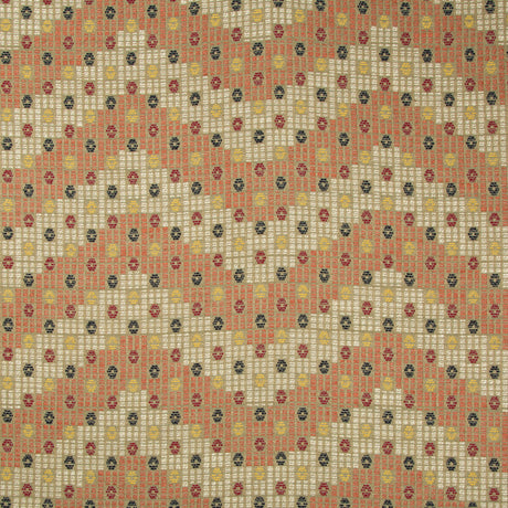 LEE JOFA 2017145.695.0 ADDIS ABABA BEIGE/MULTI Fabric - Eade's Wallpaper