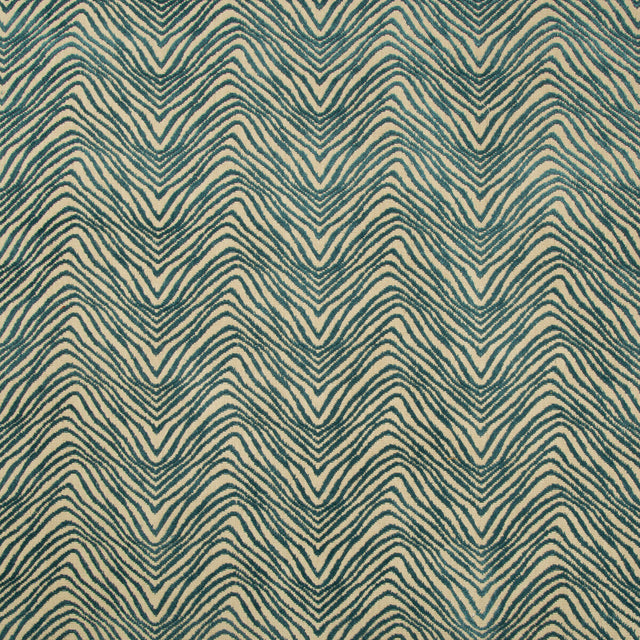 LEE JOFA 2017146.53.0 AWASH VELVET TEAL Fabric - Eade's Wallpaper
