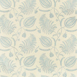 LEE JOFA 2017158.15.0 PALMERO EMB ECRU/SKY Fabric - Eade's Wallpaper