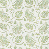 LEE JOFA 2017158.23.0 PALMERO EMB IVORY/LEAF Fabric - Eade's Wallpaper