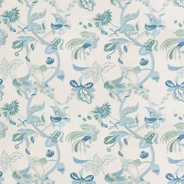 LEE JOFA 2017162.135.0 GORDA JADE/MIST Fabric - Eade's Wallpaper