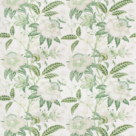 LEE JOFA 2017164.233.0 DAVENPORT PRINT GREENERY Fabric - Eade's Wallpaper