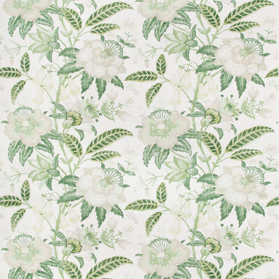 LEE JOFA 2017164.233.0 DAVENPORT PRINT GREENERY Fabric - Eade's Wallpaper