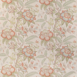 LEE JOFA 2017164.312.0 DAVENPORT PRINT CORAL Fabric - Eade's Wallpaper
