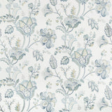 LEE JOFA 2017174.135.0 BRADFORD EMB JUNIPER/LAGOON Fabric - Eade's Wallpaper