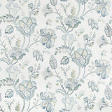 LEE JOFA 2017174.135.0 BRADFORD EMB JUNIPER/LAGOON Fabric - Eade's Wallpaper