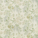 LEE JOFA 2018139.315.0 MONTECITO FLORAL SKY/GREEN Fabric - Eade's Wallpaper