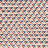 LEE JOFA 2018144.195.0 CANNES PRINT RED/BLUE Fabric - Eade's Wallpaper