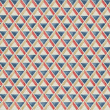 LEE JOFA 2018144.195.0 CANNES PRINT RED/BLUE Fabric - Eade's Wallpaper