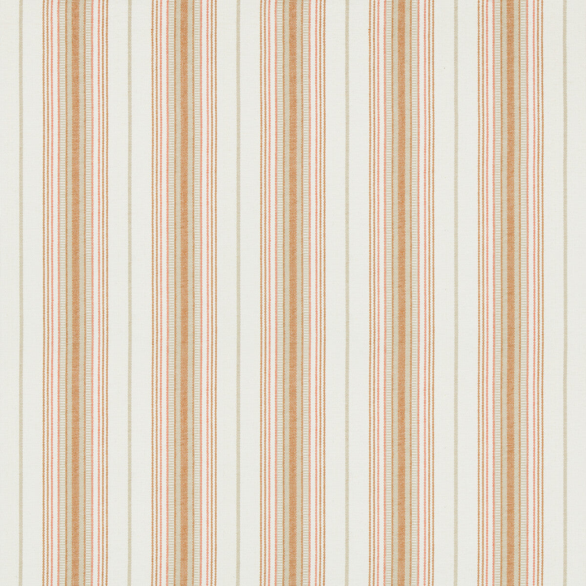 LEE JOFA 2018147.112.0 CASSIS STRIPE TANGERINE Fabric - Eade's Wallpaper