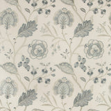 LEE JOFA 2019100.115.0 ASTON EMBROIDERY FROST Fabric - Eade's Wallpaper