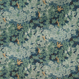 LEE JOFA 2019101.313.0 ARLEY PRINT LAGOON Fabric - Eade's Wallpaper