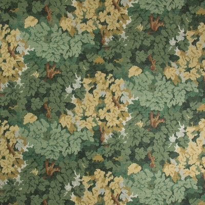 LEE JOFA 2019101.34.0 ARLEY PRINT IVY Fabric - Eade's Wallpaper