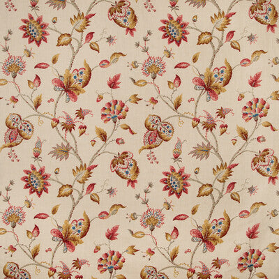 LEE JOFA 2019105.194.0 HOLLIN PRINT SPICE Fabric - Eade's Wallpaper