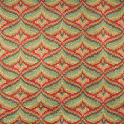 LEE JOFA 2019106.147.0 GILES EMBROIDERY BERRY Fabric - Eade's Wallpaper