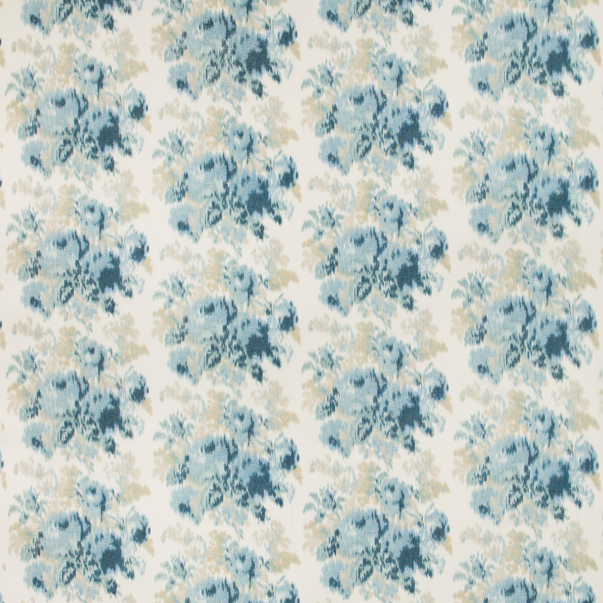 LEE JOFA 2019108.15.0 ALDERLEY PRINT INDIGO Fabric - Eade's Wallpaper