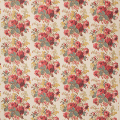 LEE JOFA 2019108.174.0 ALDERLEY PRINT ROSE Fabric - Eade's Wallpaper