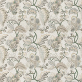 LEE JOFA 2019111.135.0 ORFORD EMBROIDERY LEAF/MIST Fabric - Eade's Wallpaper