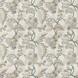 LEE JOFA 2019111.135.0 ORFORD EMBROIDERY LEAF/MIST Fabric - Eade's Wallpaper