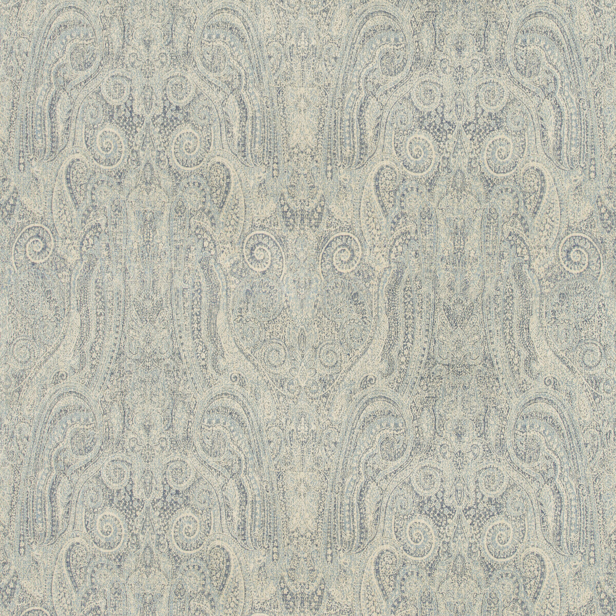 LEE JOFA 2019112.505.0 FOXHILL PAISLEY DENIM Fabric - Eade's Wallpaper