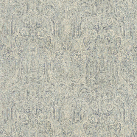 LEE JOFA 2019112.505.0 FOXHILL PAISLEY DENIM Fabric - Eade's Wallpaper