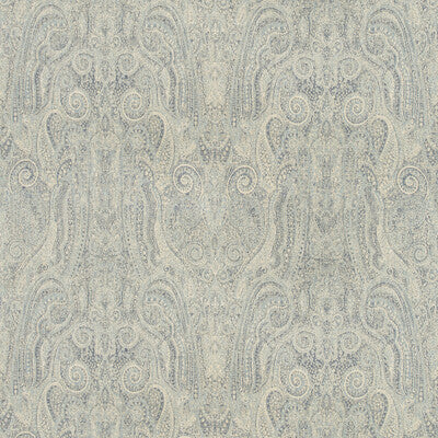 LEE JOFA 2019112.505.0 FOXHILL PAISLEY DENIM Fabric - Eade's Wallpaper