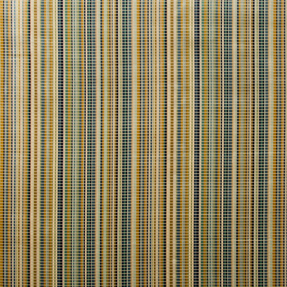 LEE JOFA 2019113.345.0 BURTON VELVET GOLD/TEAL Fabric - Eade's Wallpaper