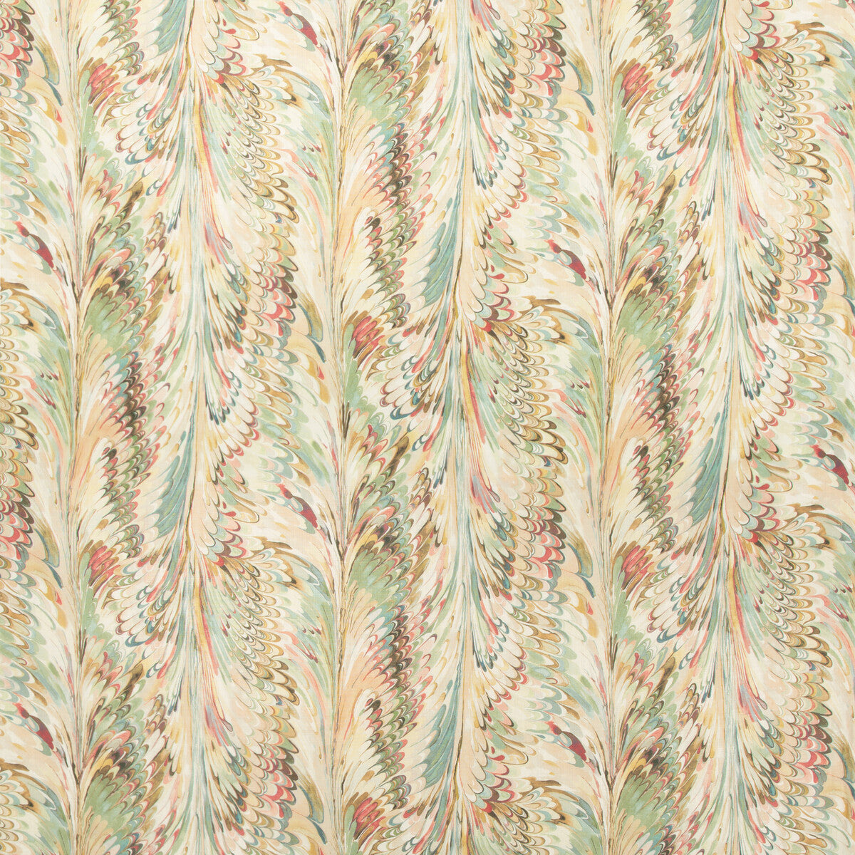 LEE JOFA 2019114.137.0 TAPLOW PRINT JUNIPER/PETAL Fabric - Eade's Wallpaper