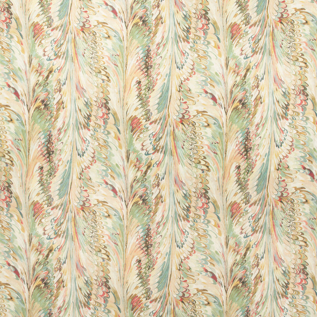 LEE JOFA 2019114.137.0 TAPLOW PRINT JUNIPER/PETAL Fabric - Eade's Wallpaper