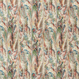 LEE JOFA 2019114.139.0 TAPLOW PRINT SPICE/LEAF Fabric - Eade's Wallpaper